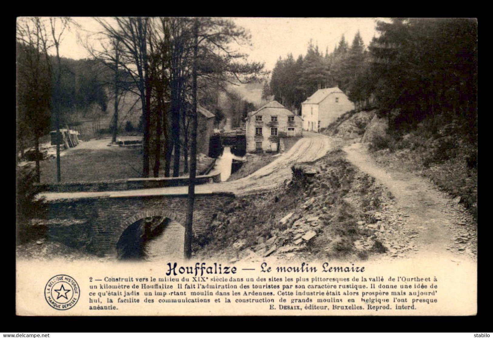 BELGIQUE - HOUFFALIZE - LE MOULIN A EAU LEMAIRE - Houffalize