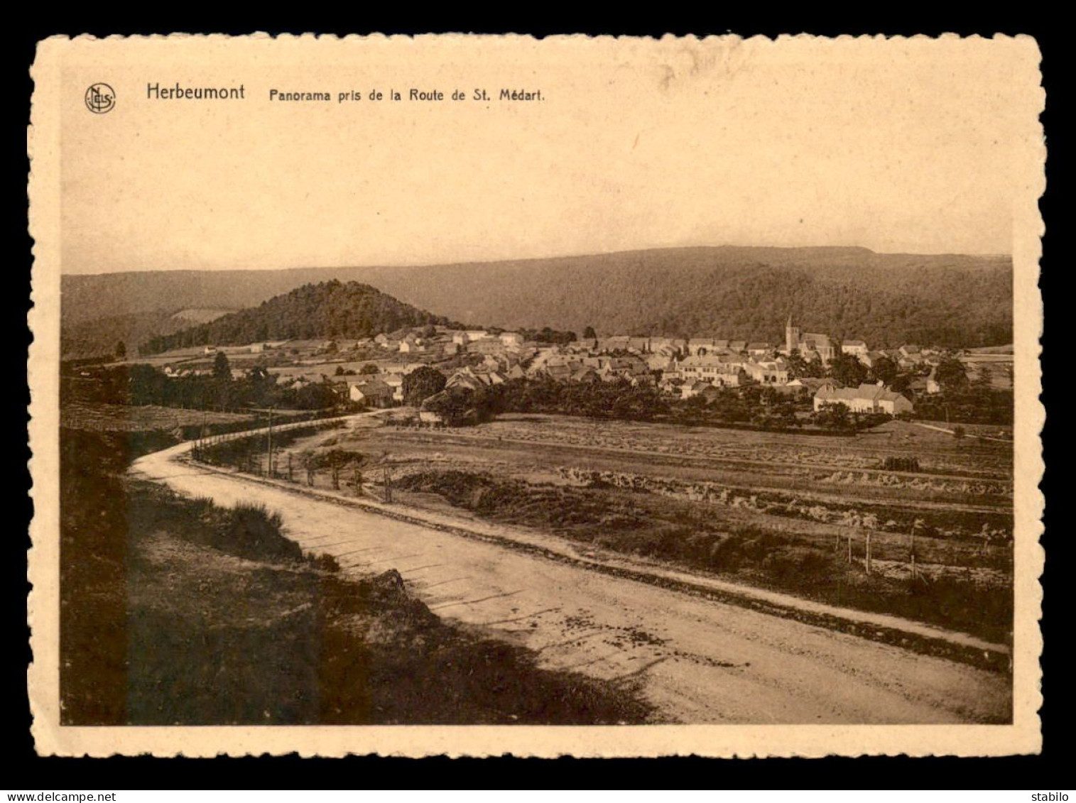 BELGIQUE - HERBEUMONT - PANORAMA PRIS DE LA ROUTE DE ST-MEDART - Herbeumont