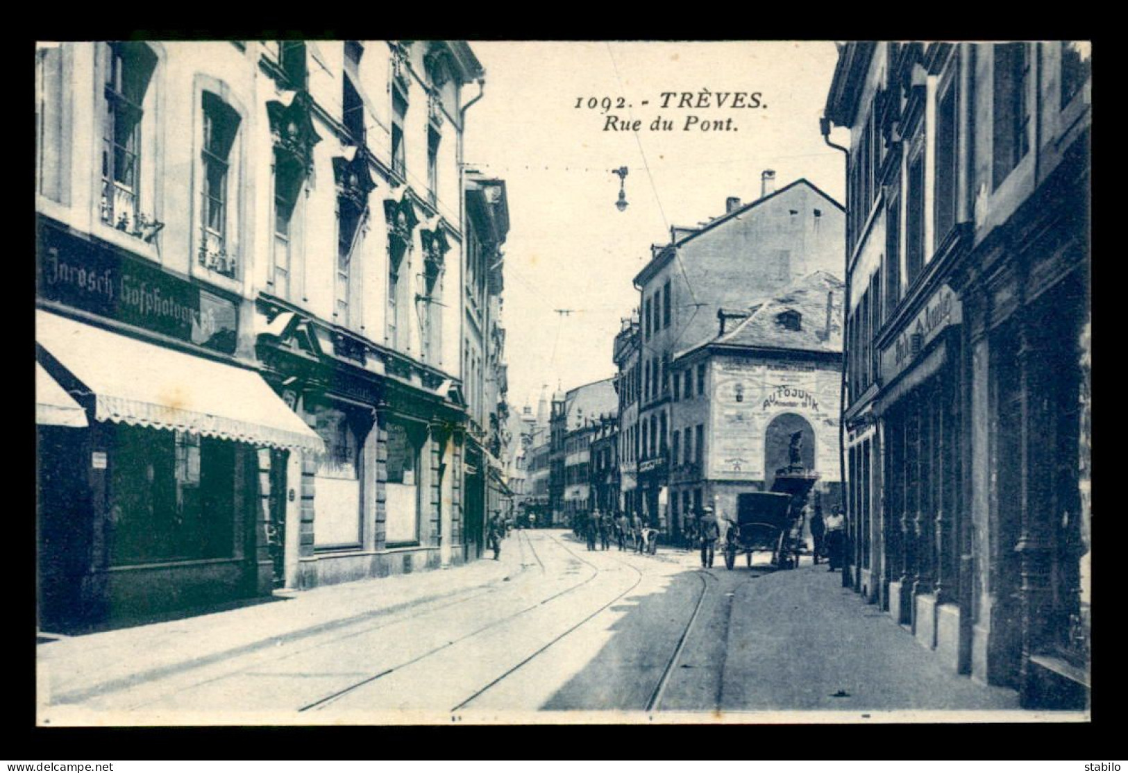 ALLEMAGNE - TREVES - RUE DU PONT - Trier