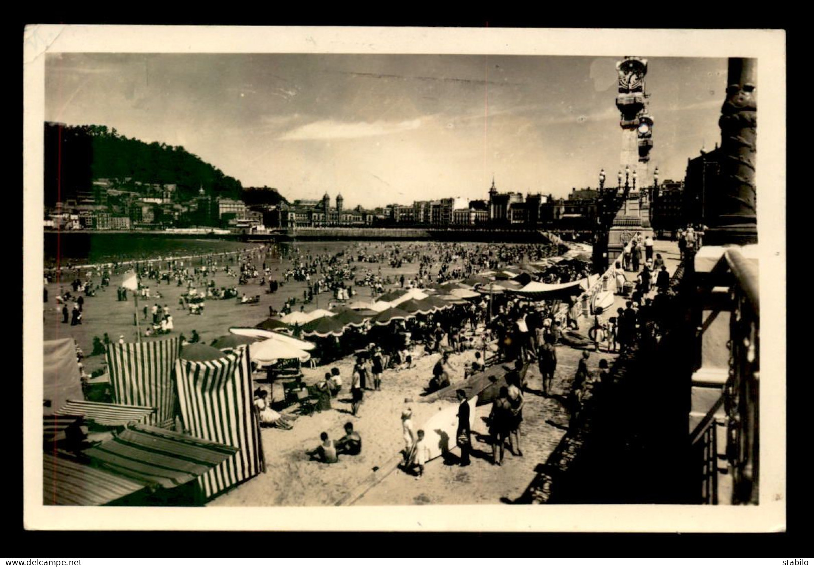 ESPAGNE - SAN SEBASTIAN - PLAYA DE LA CONCHA - Guipúzcoa (San Sebastián)