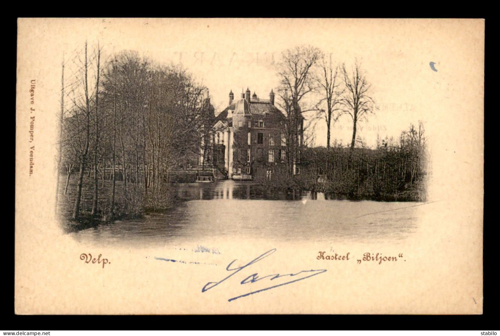 PAYS-BAS - VEP - KASTEEL BILJOEN - Velp / Rozendaal