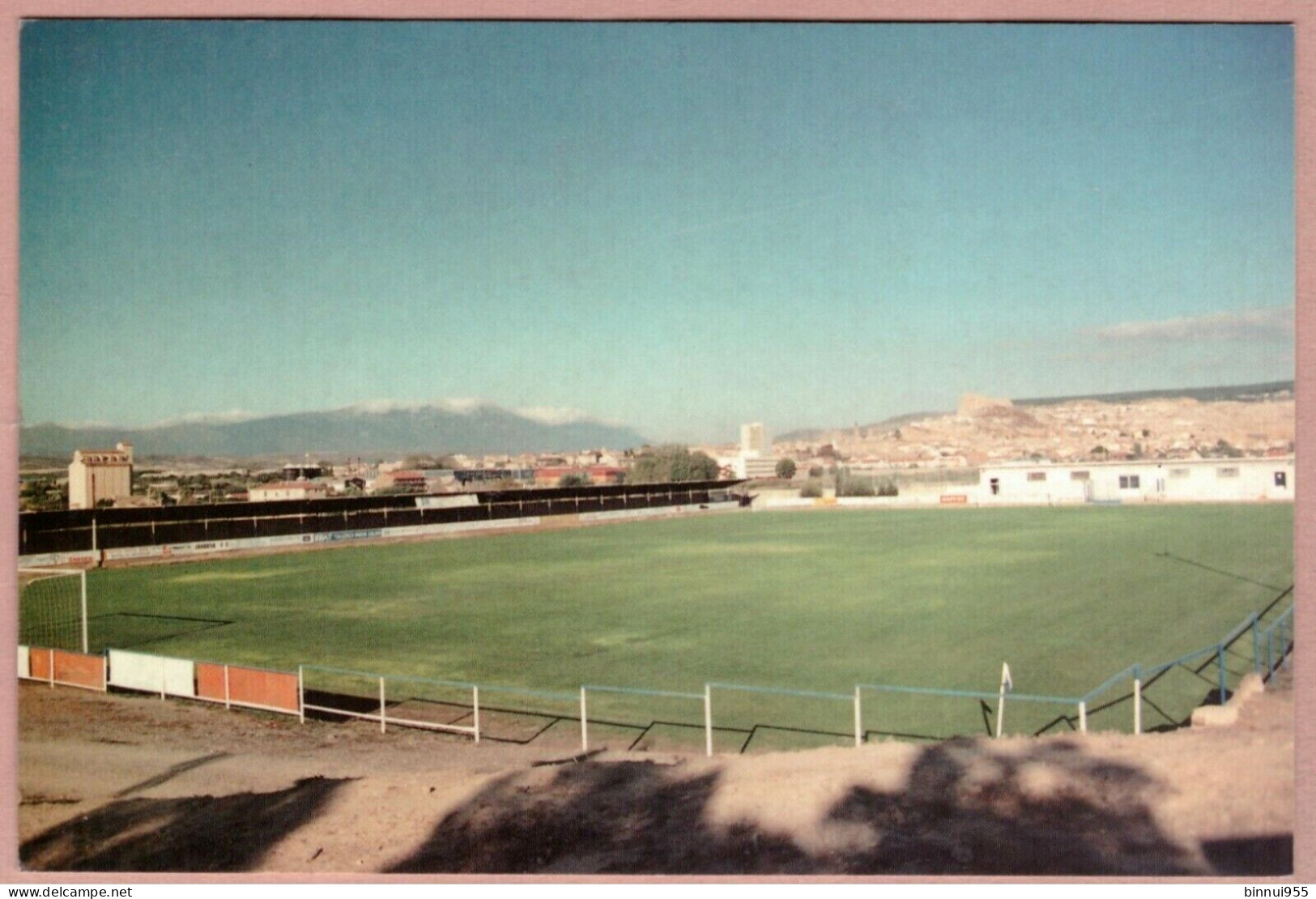 Cartolina Calcio/Football Stadio Borja (Zaragoza) " Manuel Meler" - Non Viaggiata - Fútbol