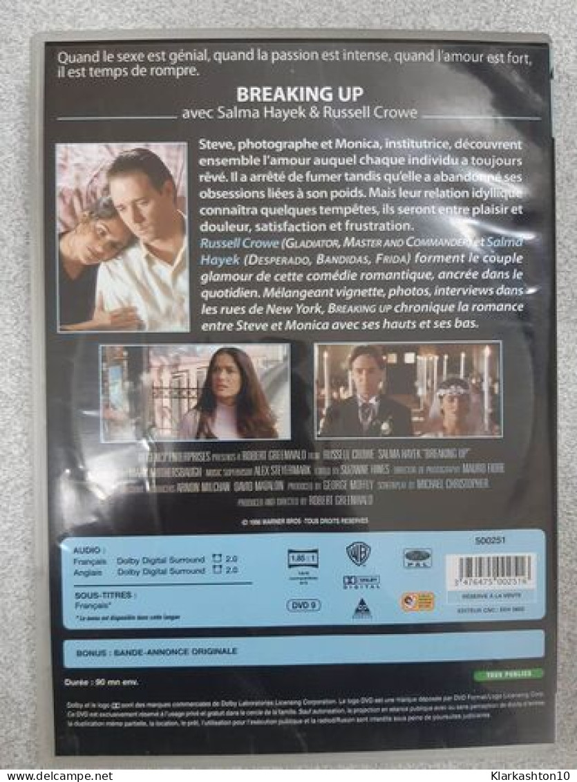 DVD Film - Breaking Up - Sonstige & Ohne Zuordnung