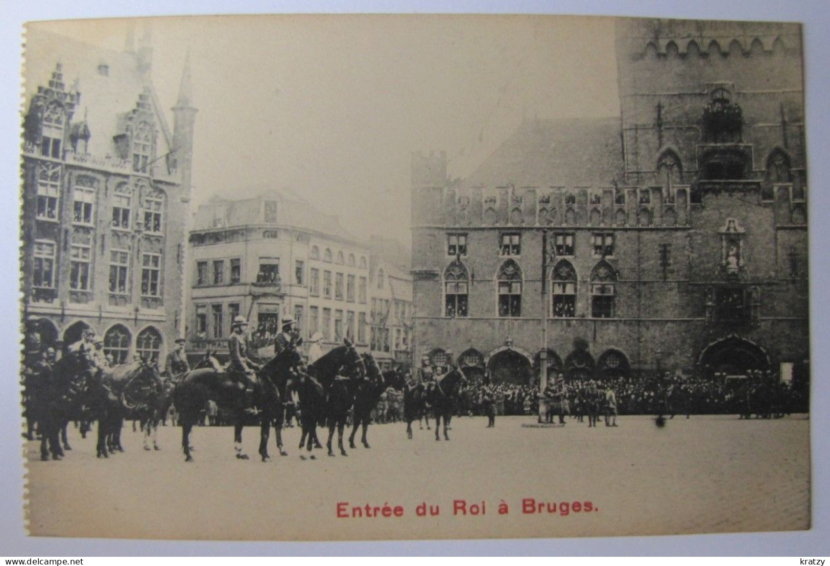 BELGIQUE - FLANDRE OCCIDENTALE - BRUGES - Entrée Du Roi - Brugge