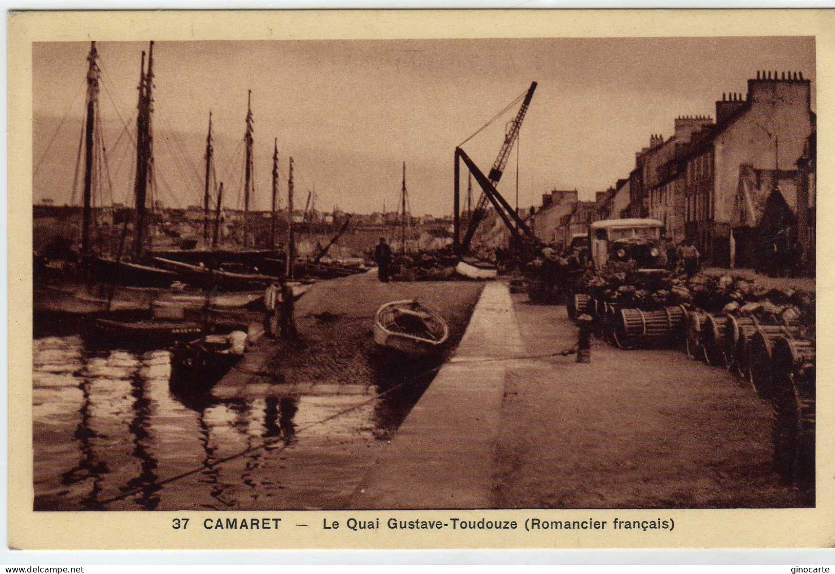 Camaret Sur Mer Le Quai Gustave Toudouze - Camaret-sur-Mer