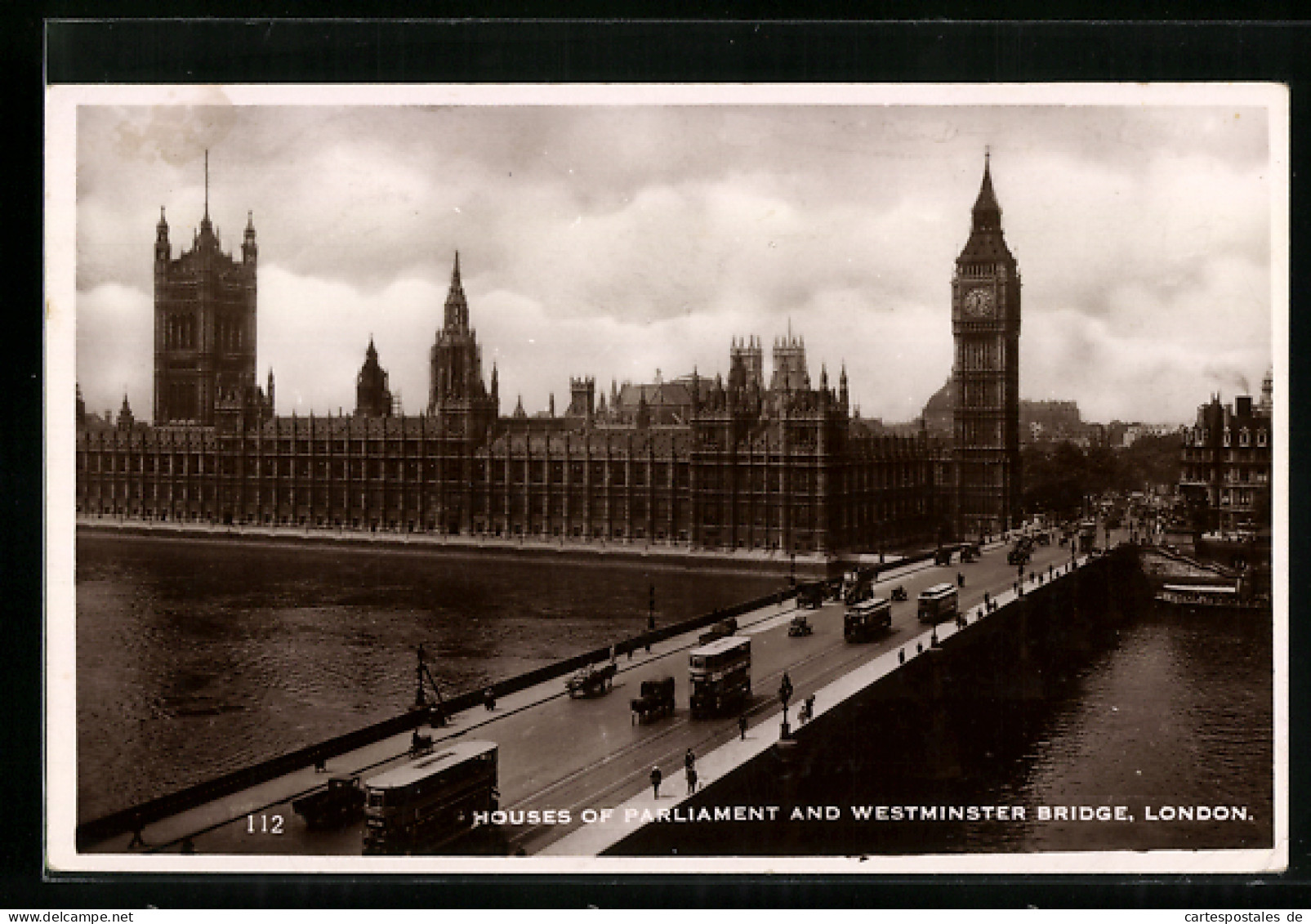AK London, Houses Of Parliament And Westminster Bridge  - Sonstige & Ohne Zuordnung