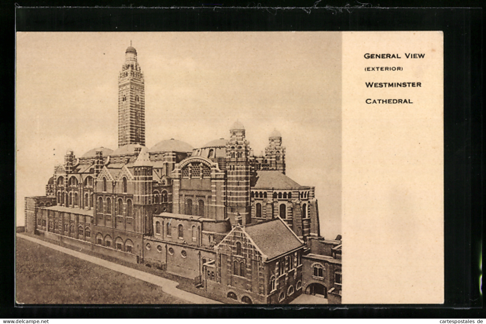 AK Westminster Cathedral, General View  - Other & Unclassified