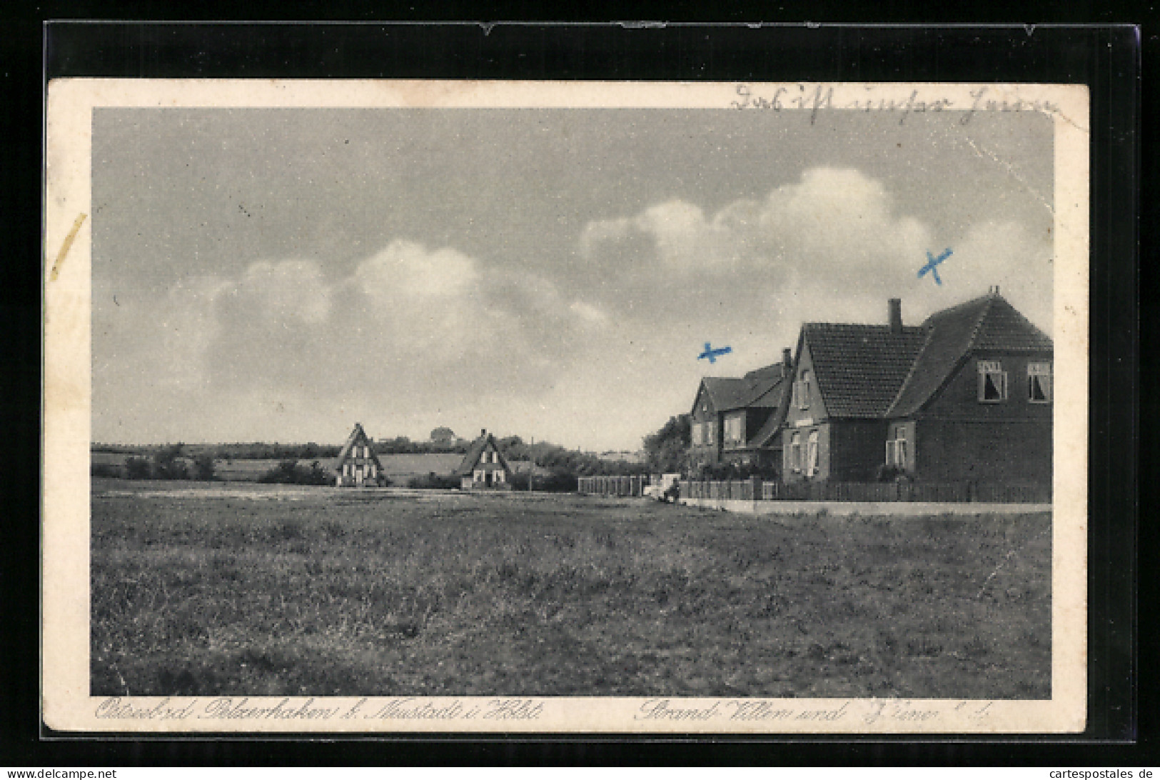 AK Pelzerhaken I. Holst., Blick Auf Strand-Villen Und Helenenbad  - Altri & Non Classificati