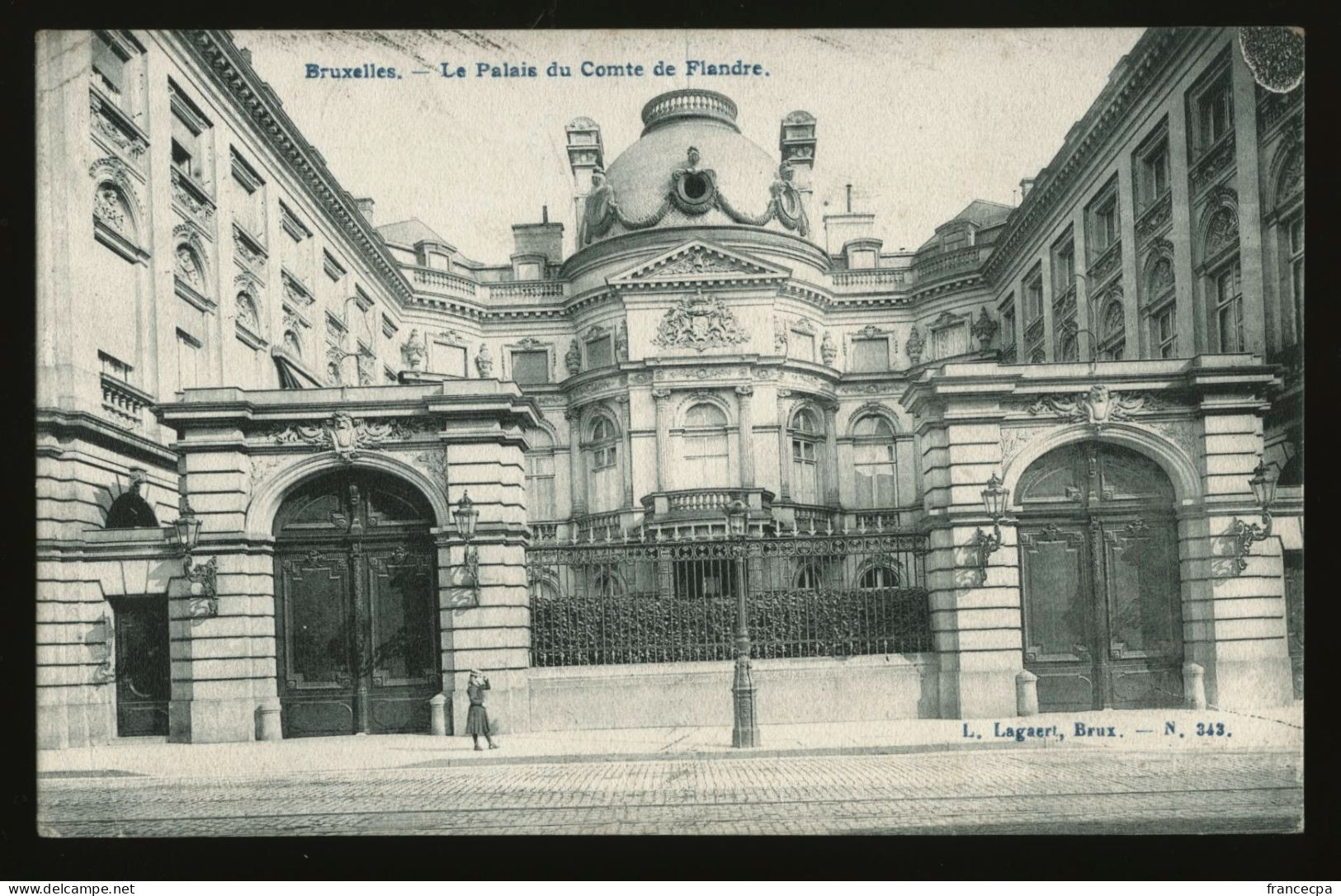 1008 - BELGIQUE - BRUXELLES - Le Palais Du Comte De Flandre - Autres & Non Classés