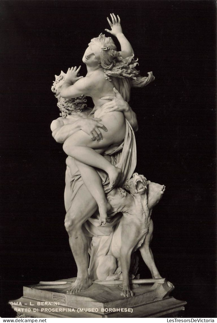ITALIE - Roma - L Bernini - Ratto Di Proserpina (Museo Borghese) - Statue - Carte Postale Ancienne - Museums