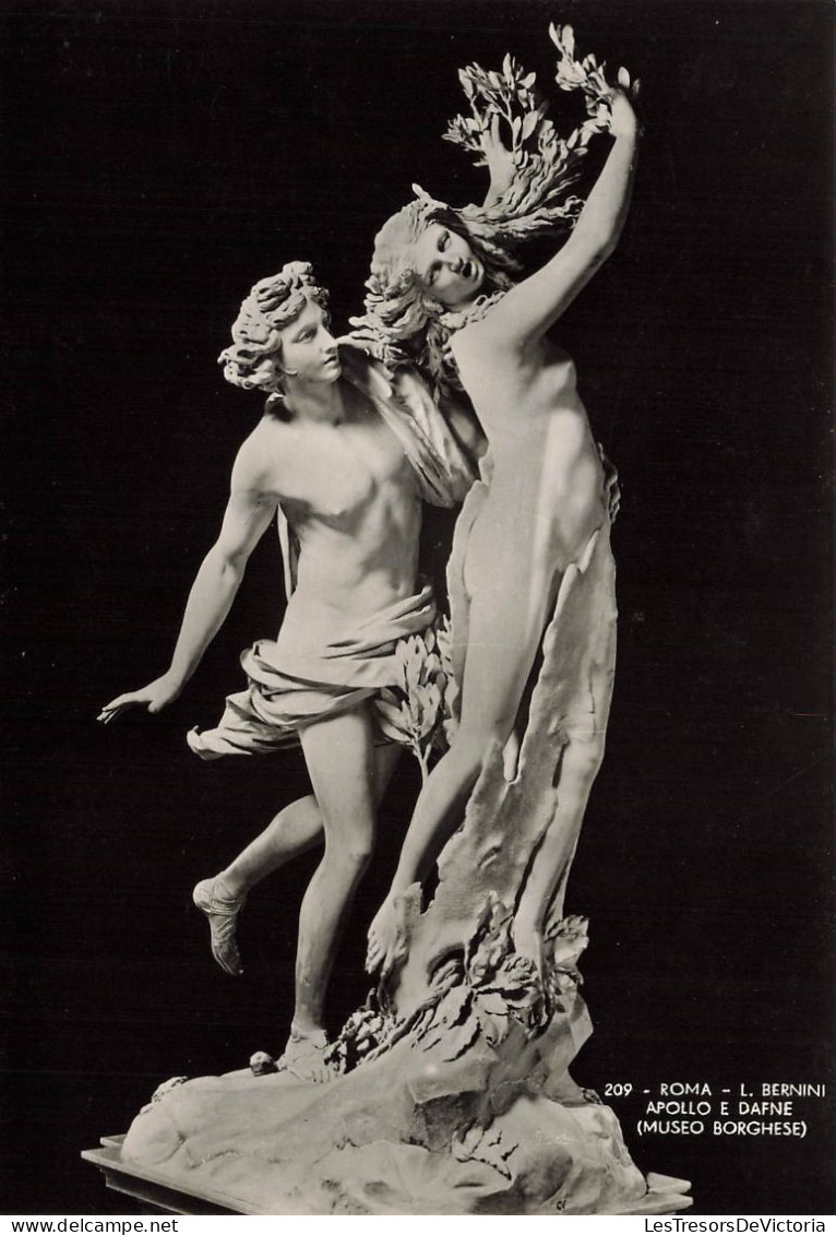 ITALIE - Roma - L Bernini - Apollo Et Dafne (Museo Borghese) - Statue - Carte Postale Ancienne - Musées