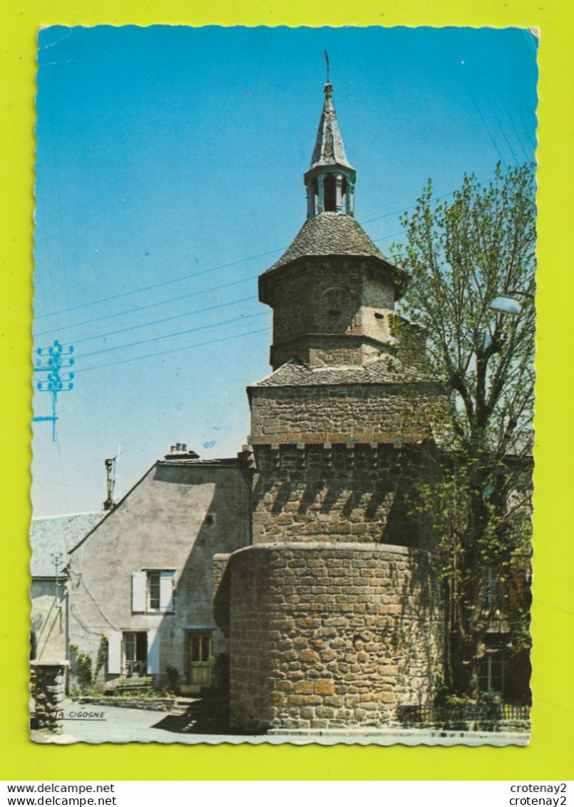 63 BESSE EN CHANDESSE Centre De Tourisme Le Beffroi VOIR DOS Et Flamme En 1970 - Besse Et Saint Anastaise