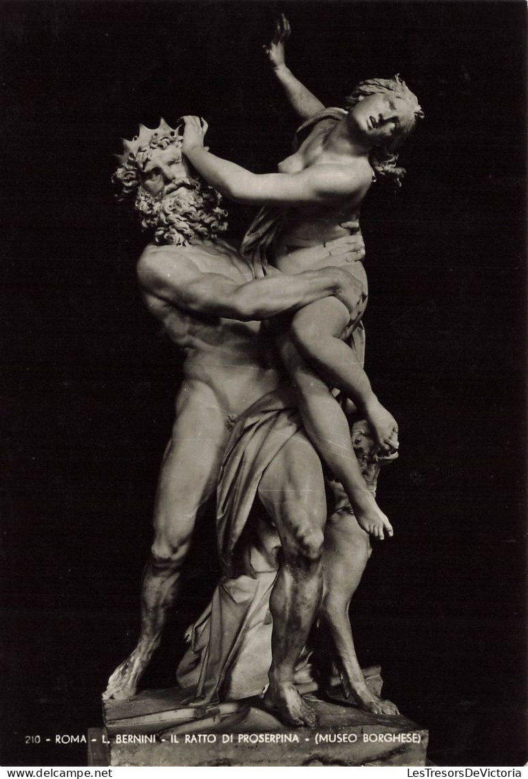 ITALIE - Roma - L Bernini - Il Ratto Di Proserfina - (Museo Borghese) - Statues - Carte Postale Ancienne - Musées