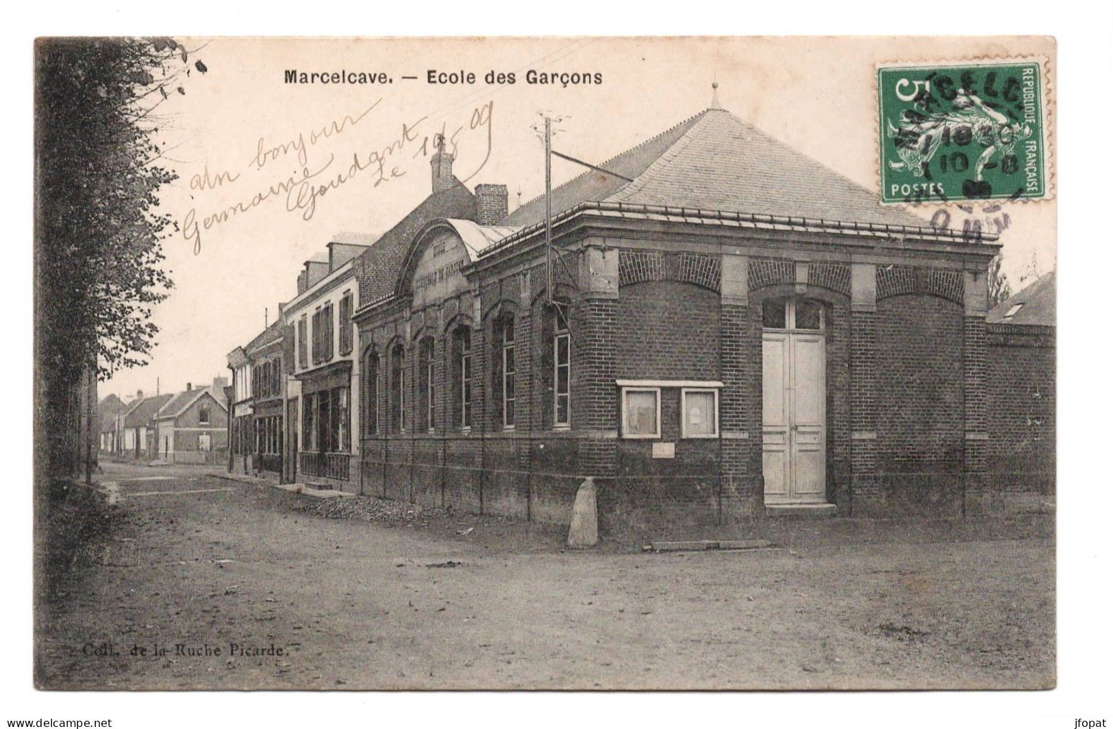 80 SOMME - MARCELCAVE Ecole Des Garçons - Andere & Zonder Classificatie