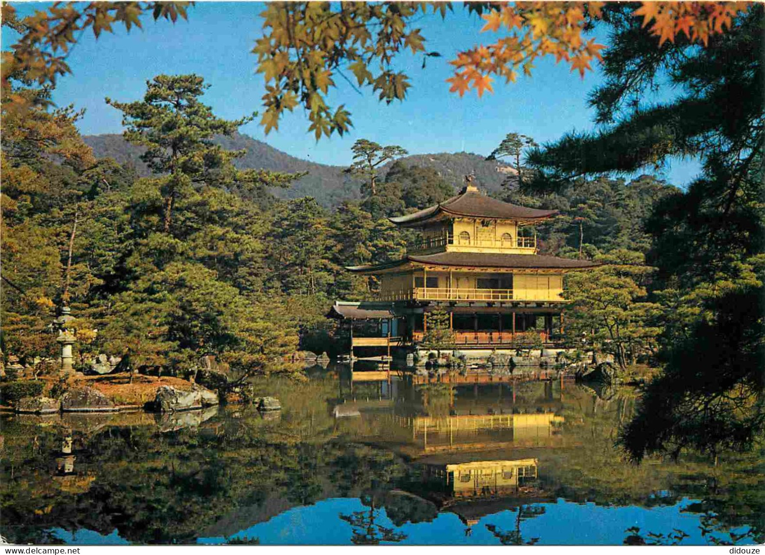 Japon - Kyoto - Kinkaku Ji Temple Or Golden Pavilion - Nippon - Japan - CPM - Voir Scans Recto-Verso - Kyoto