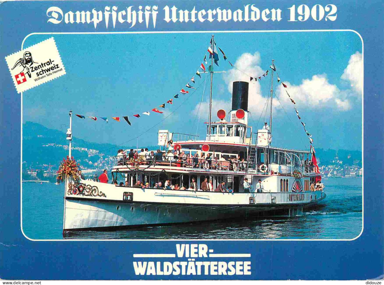 Bateaux - Bateaux Promenade - Vier Waldstattersee - CPM - Voir Scans Recto-Verso - Sonstige & Ohne Zuordnung