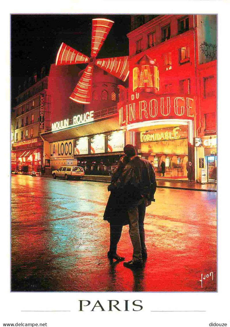 Couples - Paris - Le Moulin Rouge - CPM - Carte Neuve - Voir Scans Recto-Verso - Couples