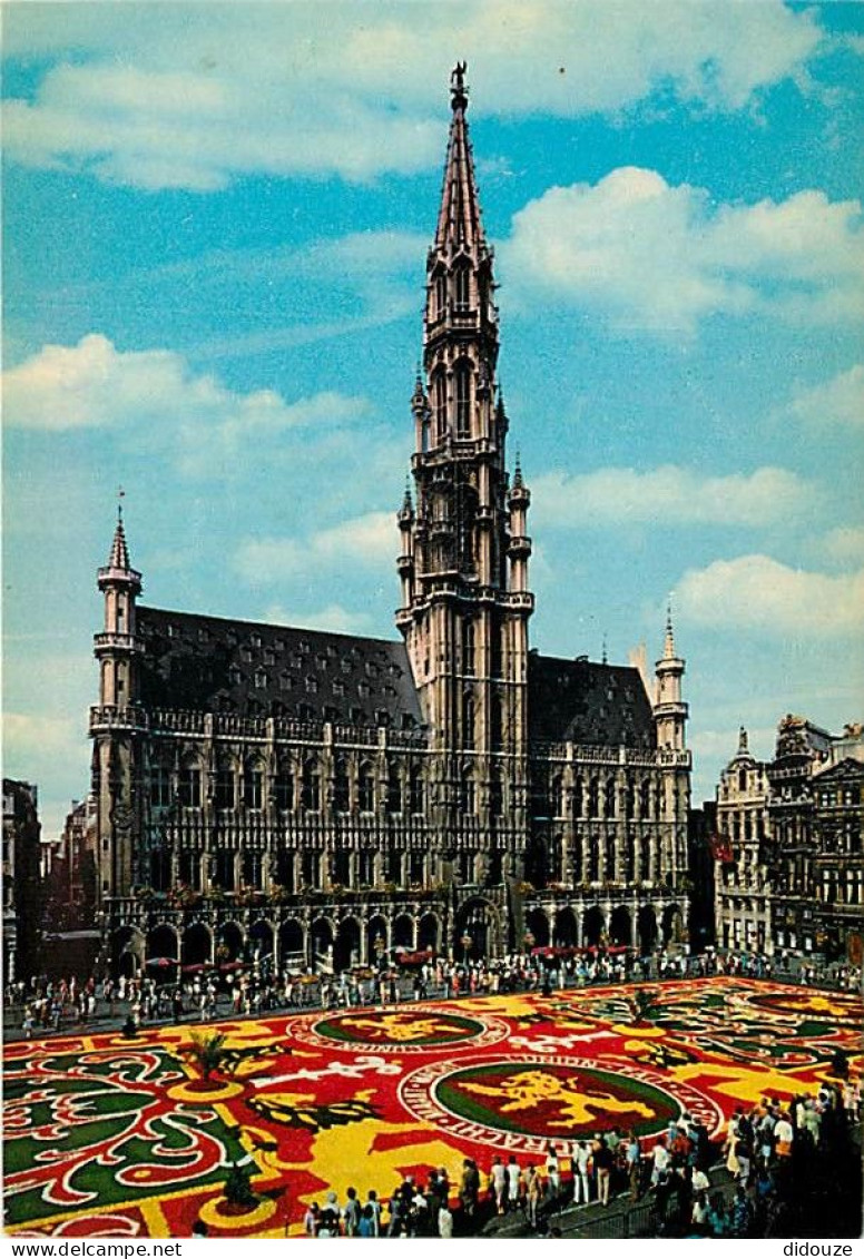 Belgique - Bruxelles - Brussels - Grand Place, Tapis De Fleurs - Carte Neuve - CPM - Voir Scans Recto-Verso - Squares