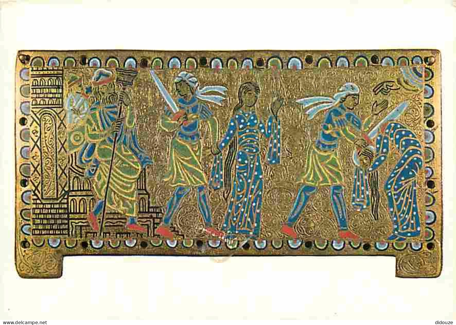 Art - Antiquité - Email Anglais Deuxième Moitié Du XlI Siècle - Musée Lazaro De Madrid - CPM - Voir Scans Recto-Verso - Antike