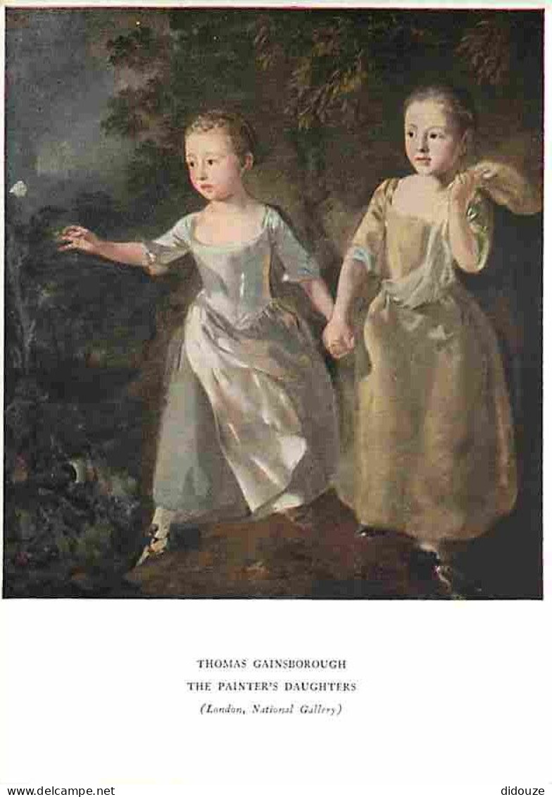 Art - Peinture - Thomas Gainsborough - The Painter's Daughters - Carte Neuve - CPM - Voir Scans Recto-Verso - Schilderijen