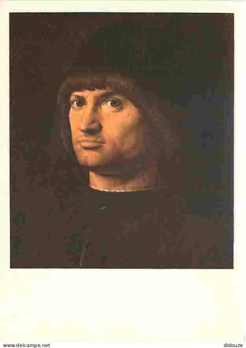 Art - Peinture - Antonello De Messine - Le Condotiere - CPM - Voir Scans Recto-Verso - Schilderijen