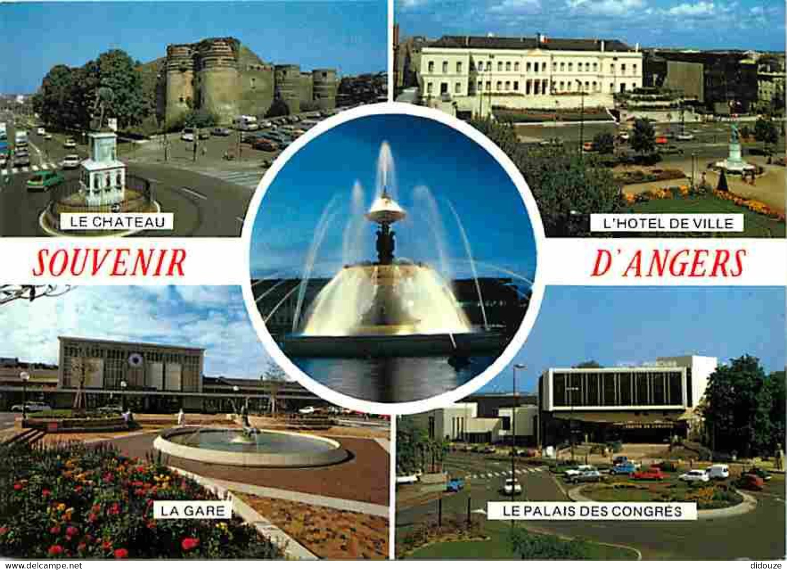 49 - Angers - Multivues - Automobiles - Carte Neuve - CPM - Voir Scans Recto-Verso - Angers