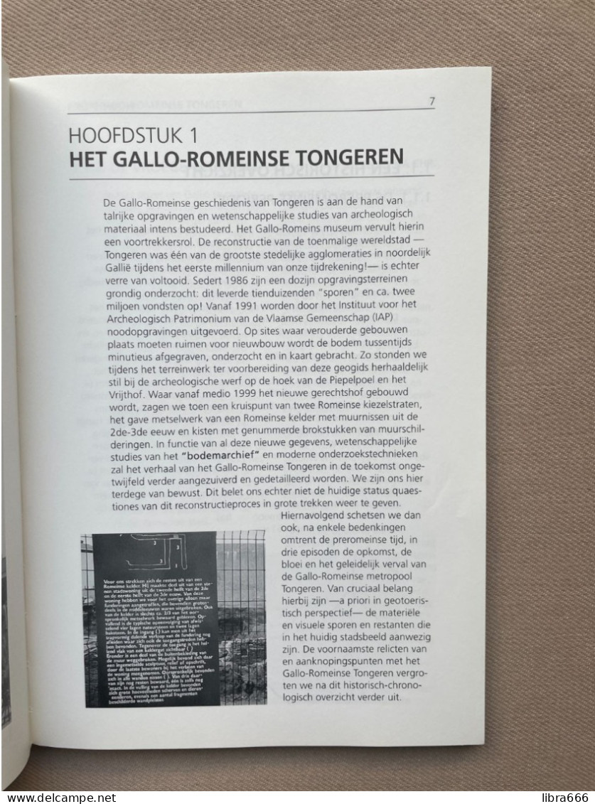 Geogids TONGEREN - Pierre DIRIKEN, Georeto 1999 - 118 Pp. - NL - Toeristisch Recreatieve Atlas, Limburg Haspengouw - Geschichte