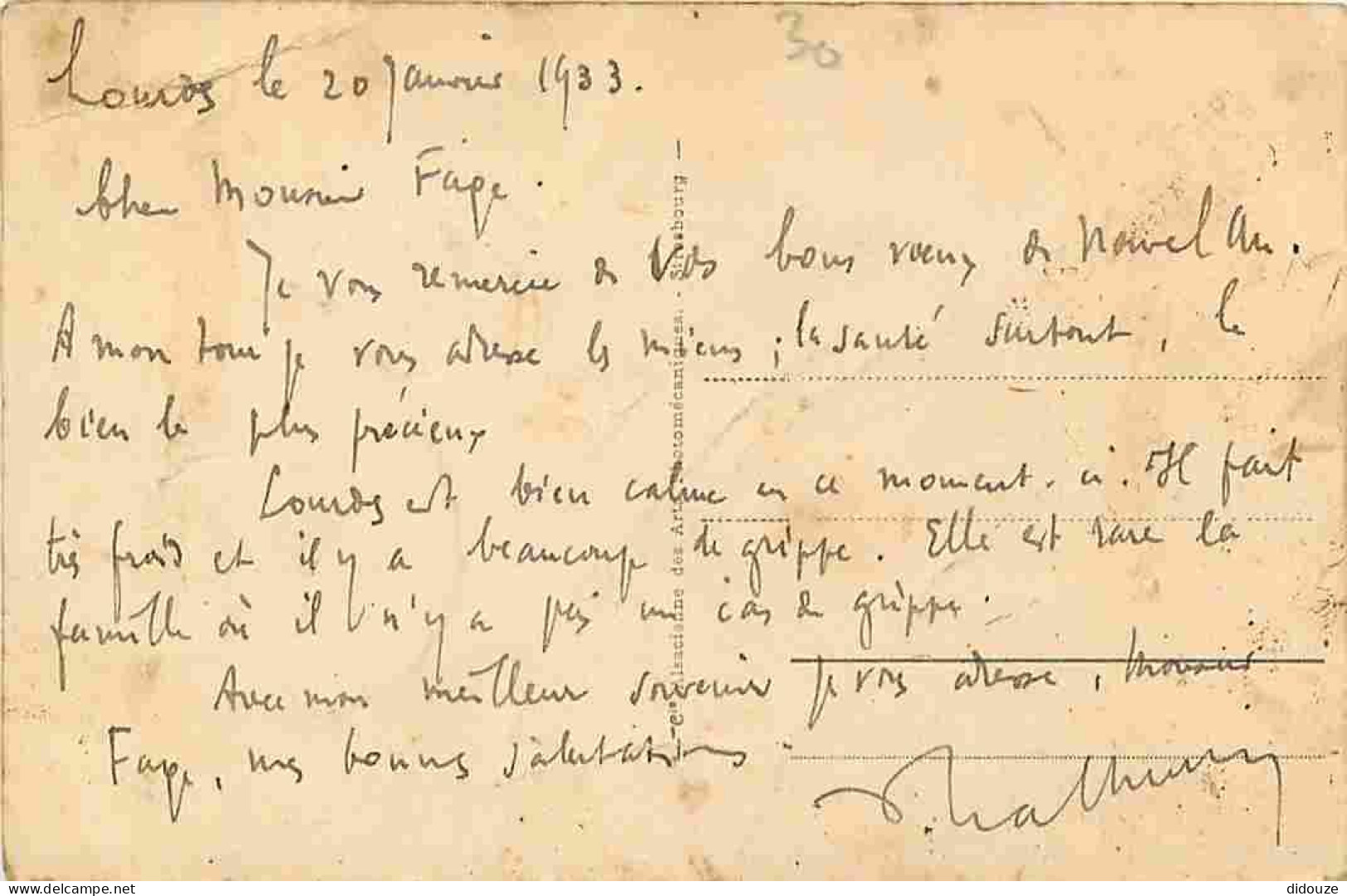 65 - Lourdes - Ville Connue Pour Son Pèlerinage Chrétien - CPA - Voir Scans Recto-Verso - Lourdes