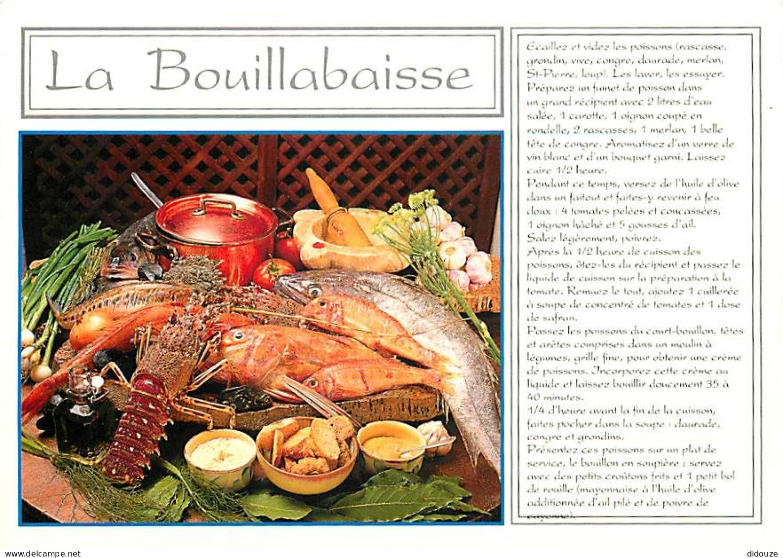 Recettes De Cuisine - Gastronomie - CPM - Voir Scans Recto-Verso - Recettes (cuisine)