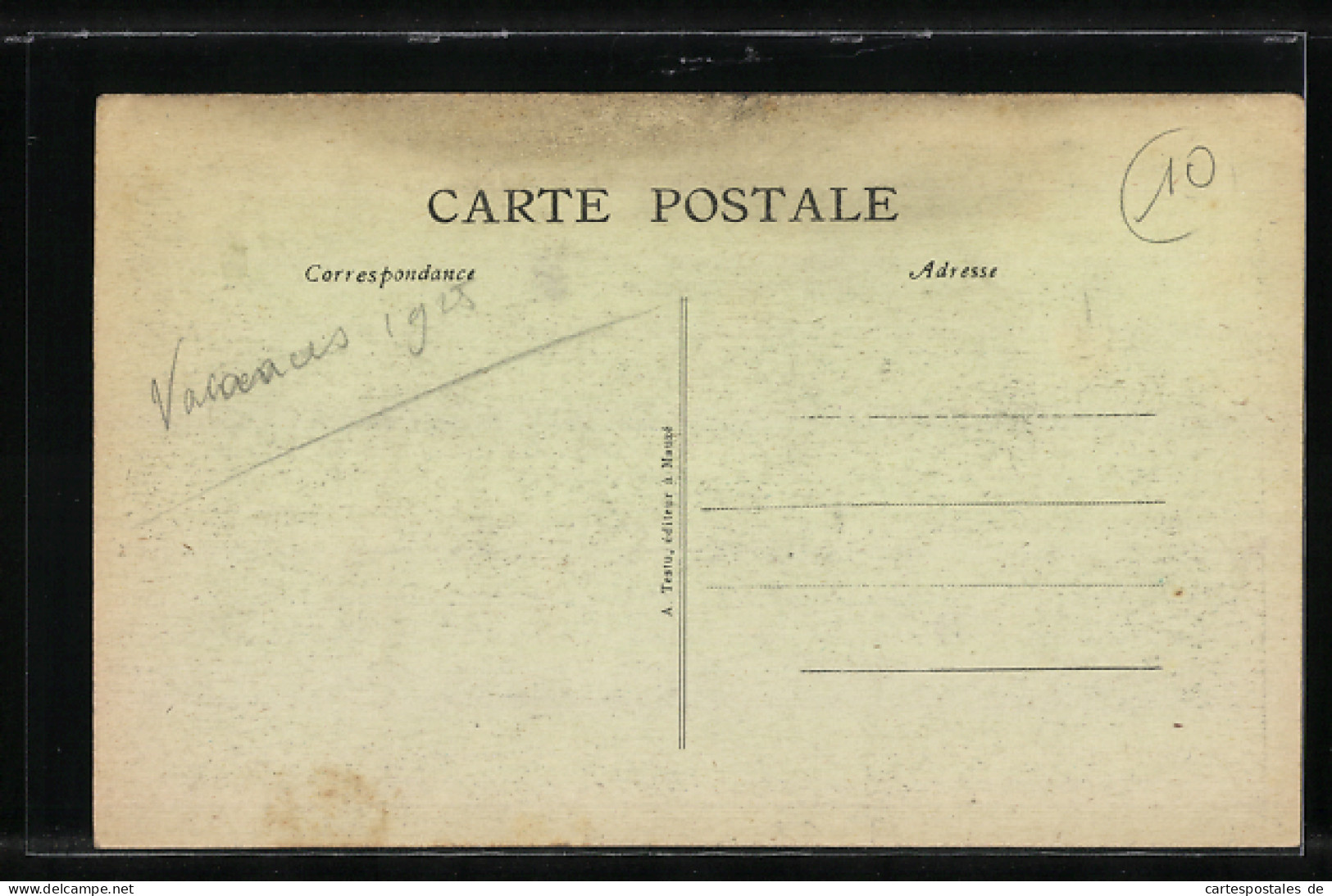 CPA Mauze-sur-le-Mignon, Grande Rue, Route De Niort A La Rochelle  - Niort