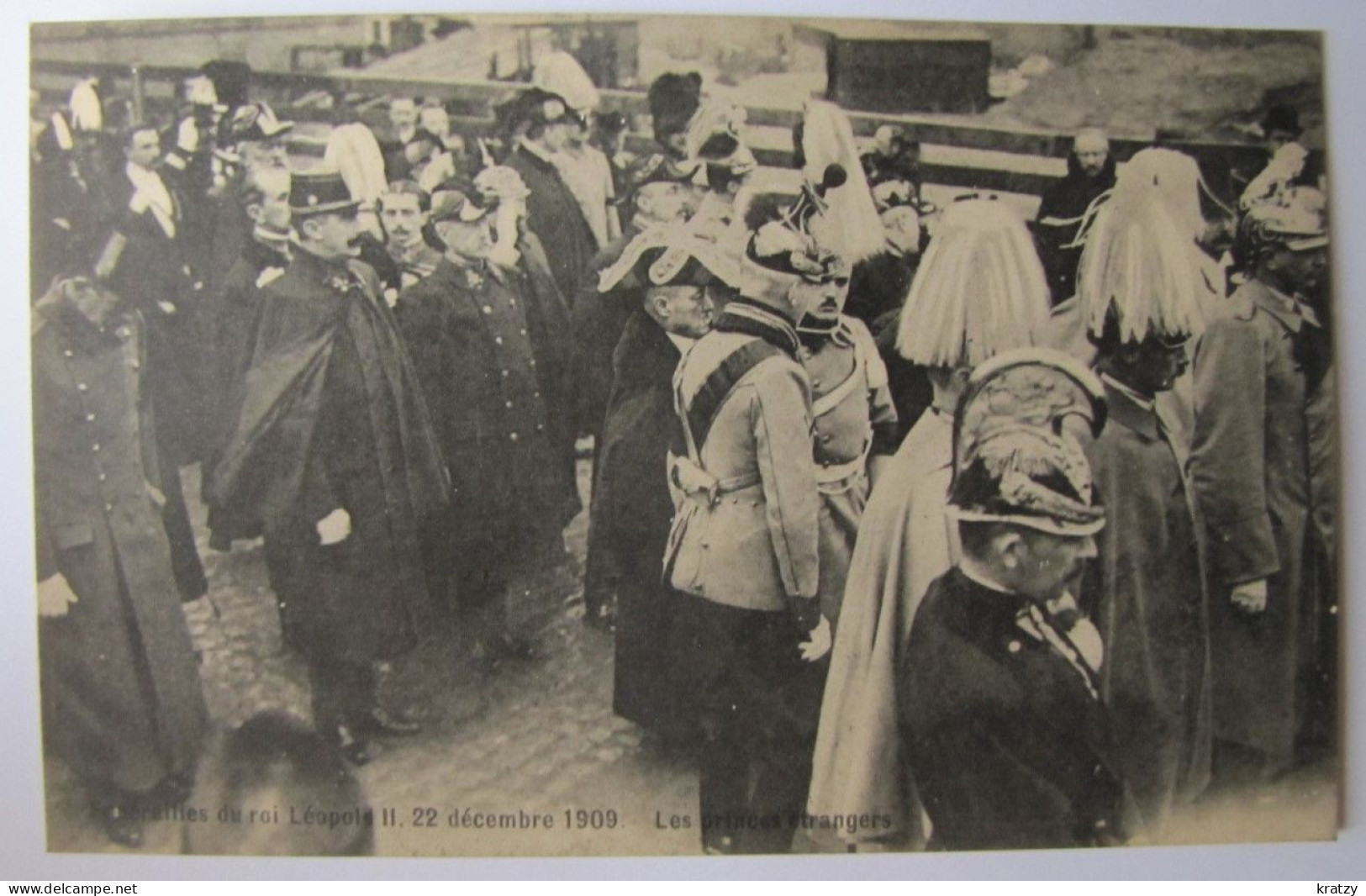 BELGIQUE - BRUXELLES - LAEKEN - Funérailles Du Leopold II - Les Princes Etrangers - Fêtes, événements