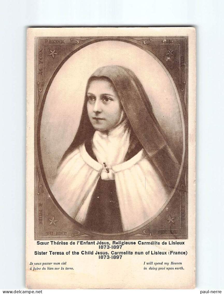 LISIEUX : Sœur Thérèse Et L'Enfant Jésus, Religieuse Carmélite - état - Lisieux