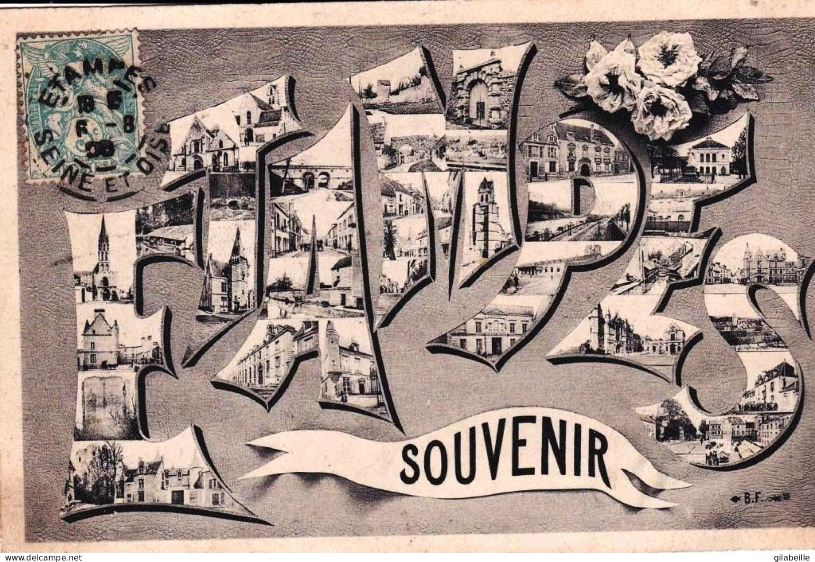 91 - Essonne -   ETAMPES  -  Souvenir 1906 - Etampes