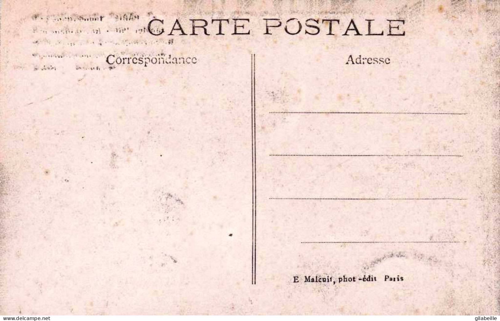 75 - PARIS 07 - Inondations De Janvier 1910 -  Ravitaillement Rue Surcouf -  Boucher Et  Boulanger Tournee En Canot - Arrondissement: 07