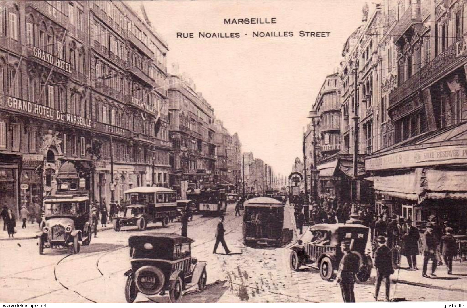 13 - MARSEILLE -  Rue Noailles - Canebière, Stadtzentrum