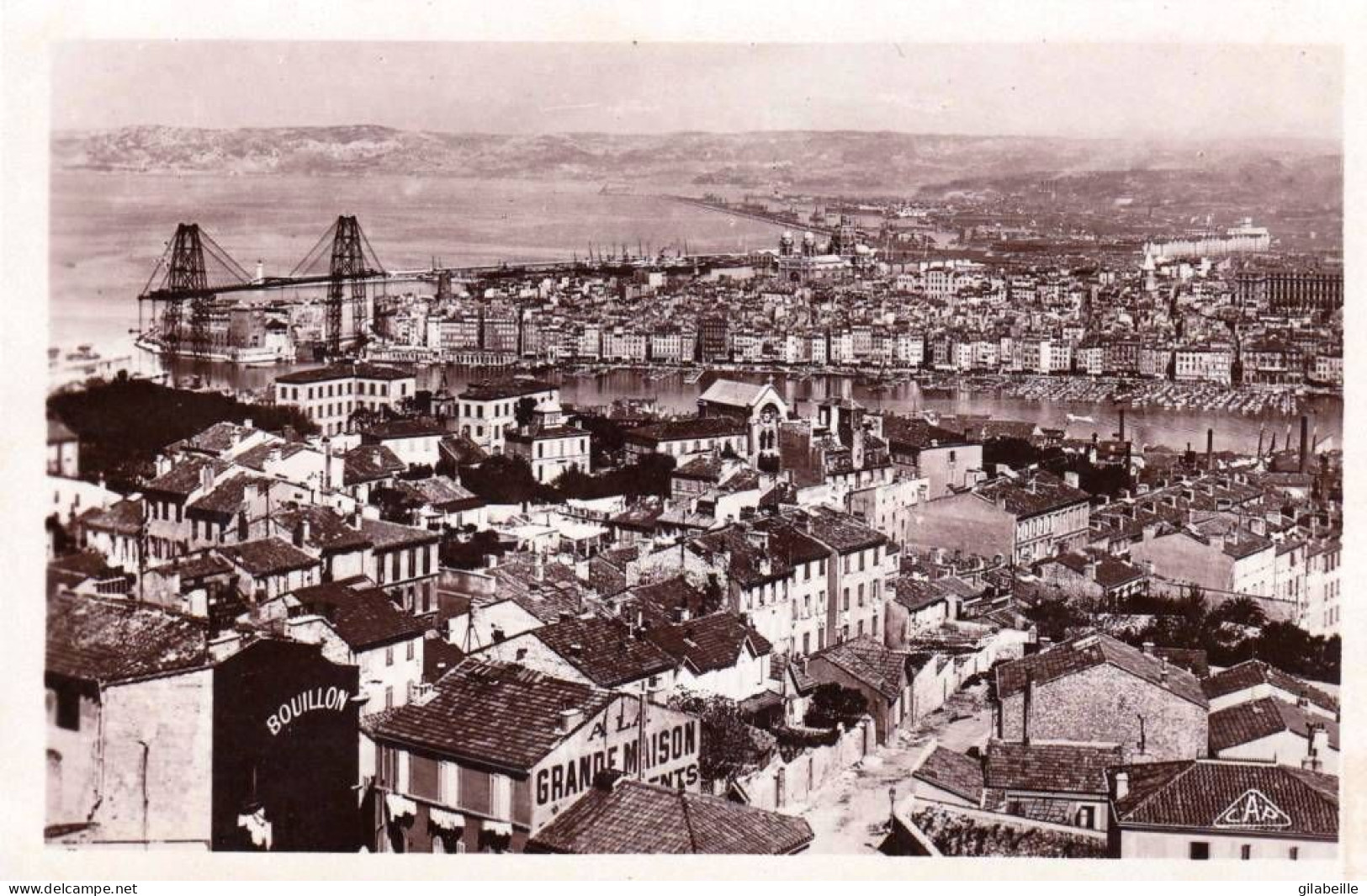 13 -  MARSEILLE -  Vue Generale - Canebière, Stadtzentrum