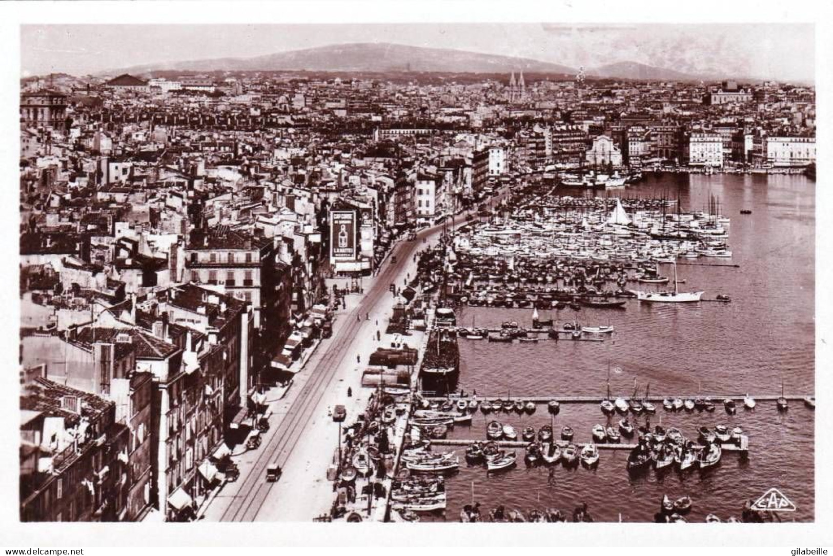 13 -  MARSEILLE -  Vue Generale Prise Du Pont Transbordeur - Canebière, Stadtzentrum