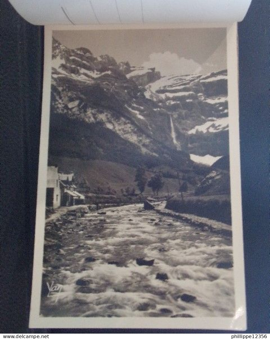 65511 . GAVARNIE . CARNET COMPLET . DE 10 PHOTOGRAPHIES . EDIT. PHOTO QUINAULT .