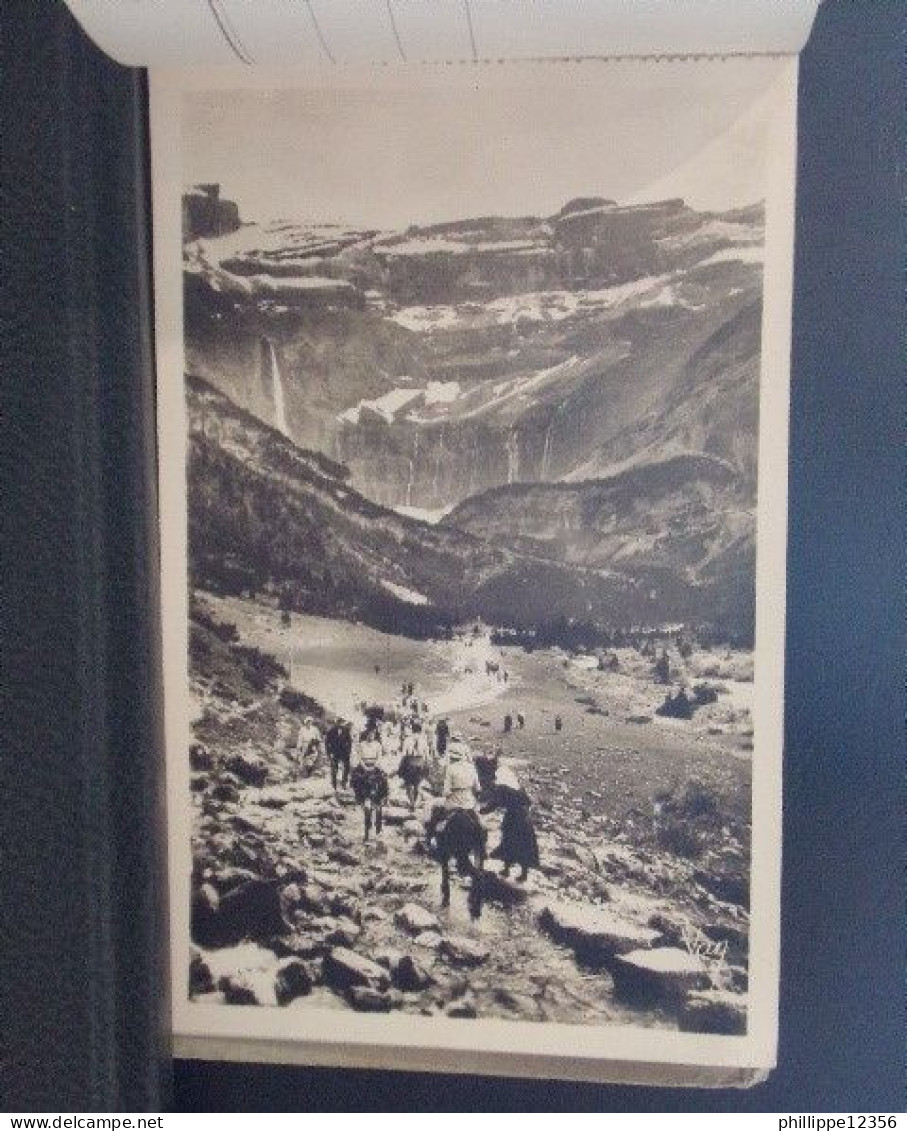 65511 . GAVARNIE . CARNET COMPLET . DE 10 PHOTOGRAPHIES . EDIT. PHOTO QUINAULT .