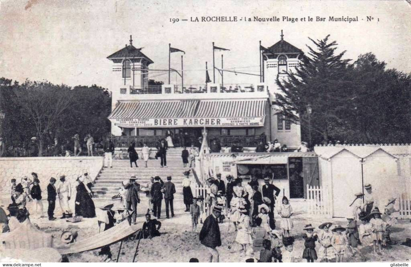 17 - Charente Maritime -  LA ROCHELLE - Nouvelle Plage Et Le Bar Municipal - La Rochelle
