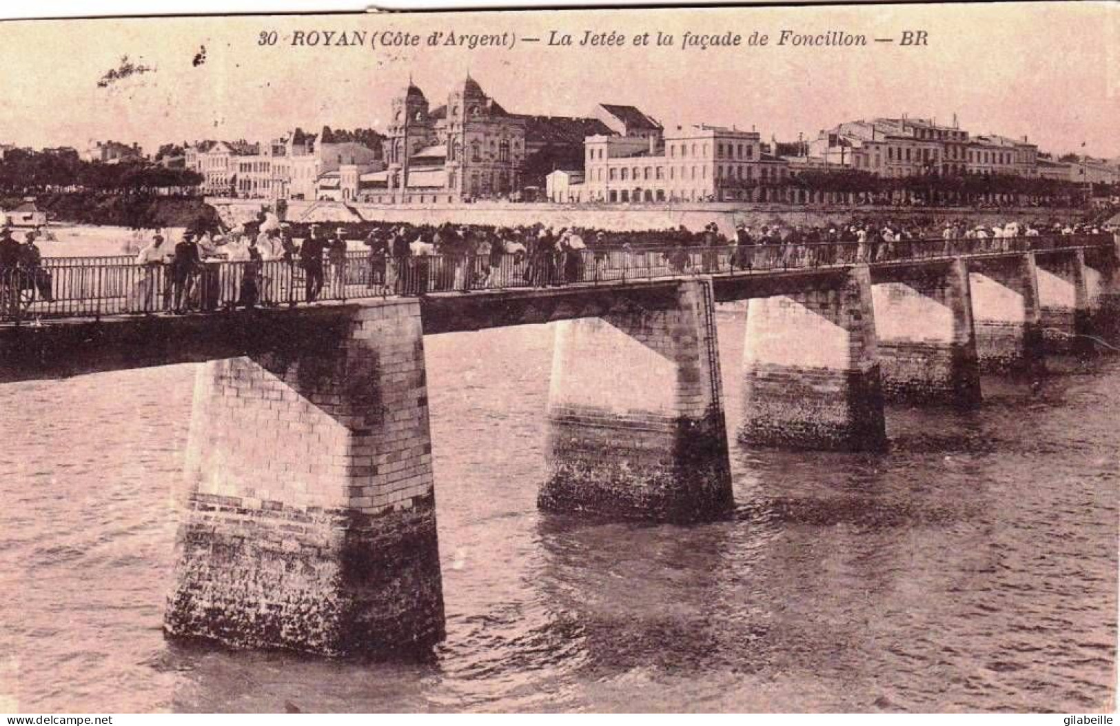 17 - Charente Maritime -  ROYAN  - La Jetée Et La Facade De Foncillon - Royan