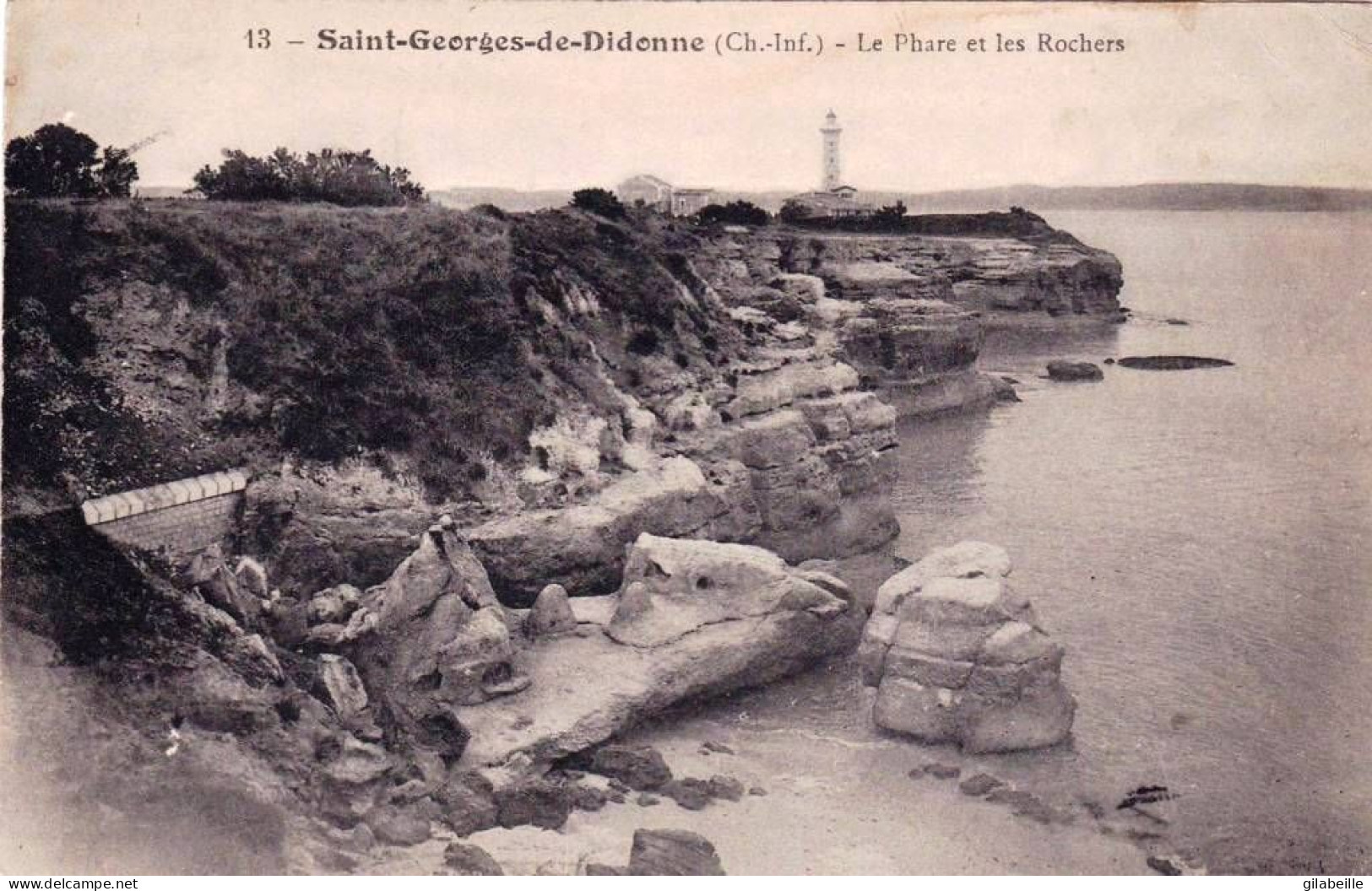 17 - Charente Maritime -  SAINT GEORGES De DIDONNE -  Le Phare Et Les Rochers - Saint-Georges-de-Didonne