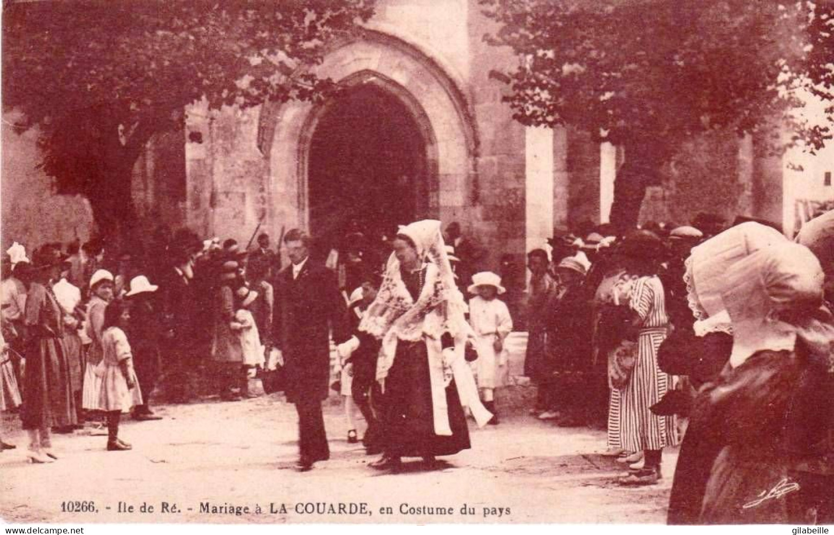 17 - Charente Maritime -  ILE De RE - Mariage A La Couarde En Costume Du Pays - Ile De Ré