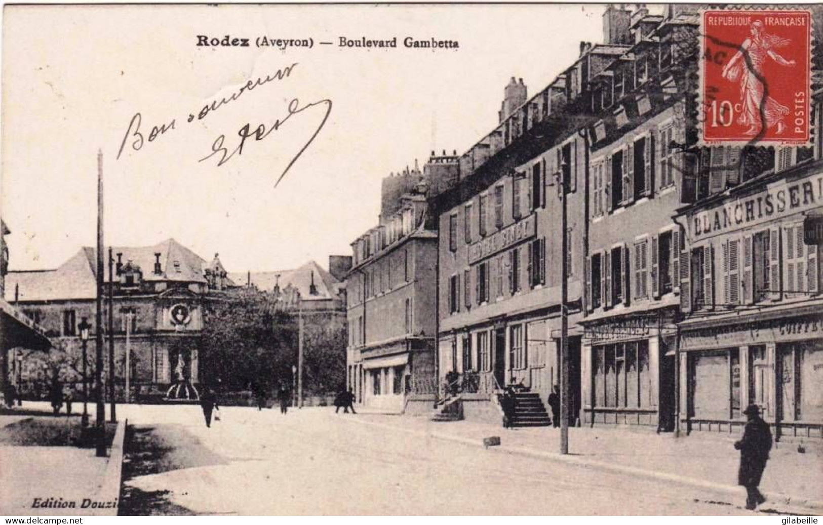 12 - Aveyron -  RODEZ - Boulevard Gambetta - Rodez