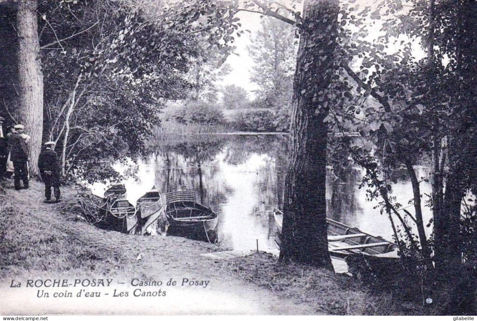 86 - Vienne -  LA ROCHE POSAY - Casino De Posay - Un Coin D Eau - Les Canots - La Roche Posay