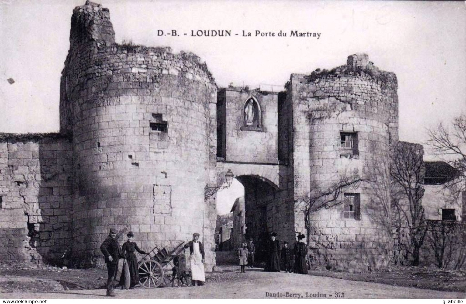 86 - Vienne -  LOUDUN -  La Porte Du Martray - Loudun