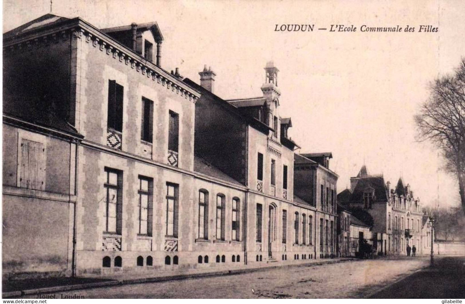 86 - Vienne -  LOUDUN - L Ecole Communale Des Filles - Loudun