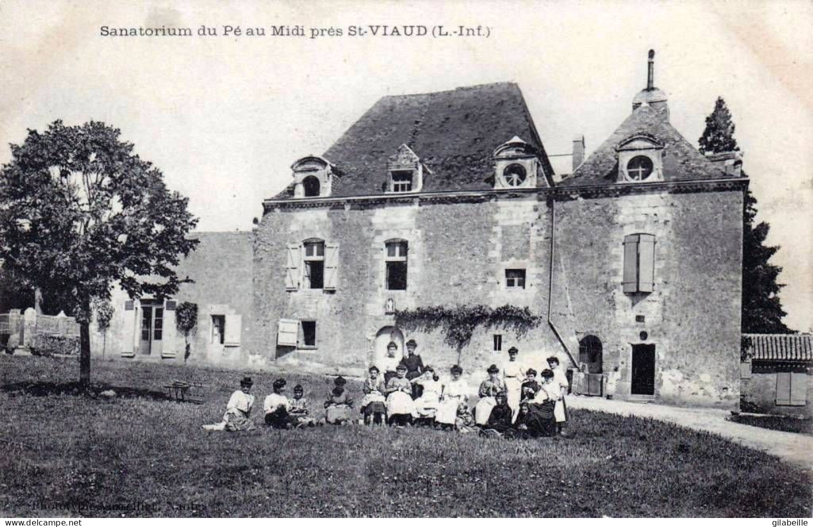 44 - Loire Atlantique -  Sanatorium Du Pé Au Midi Pres SAINT VIAUD - Rare - Autres & Non Classés