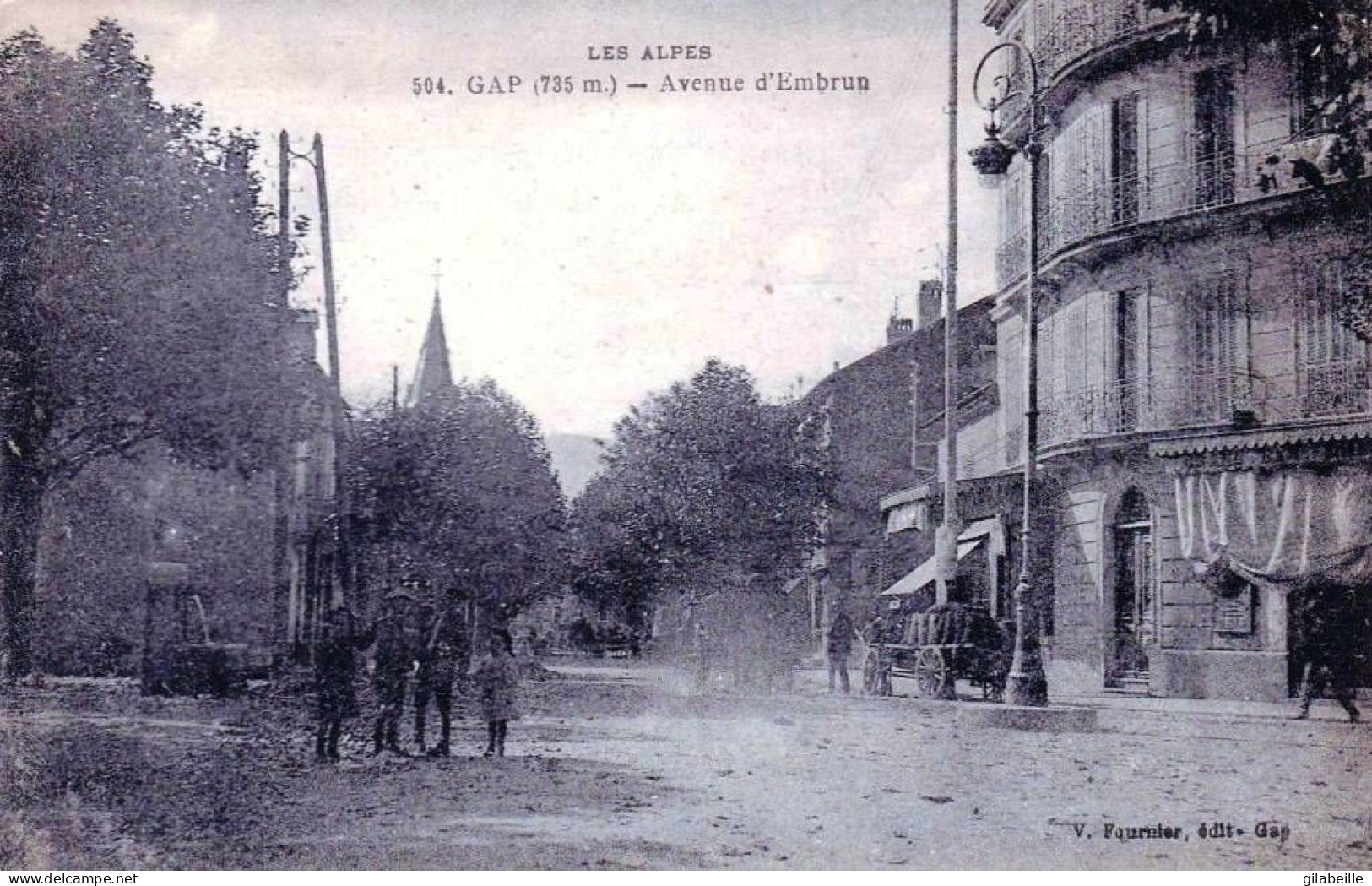 05 - Hautes Alpes -  GAP -  Avenue D Embrun - Gap