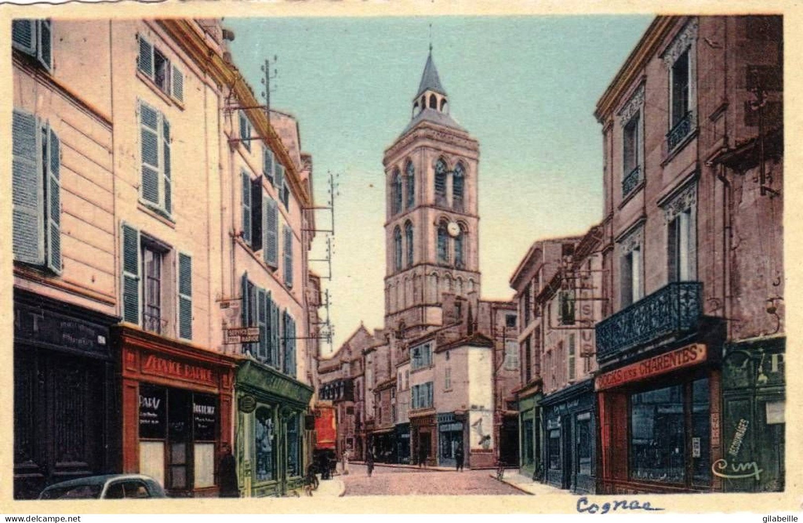 16 - Charente -  COGNAC -  église Saint Leger - Cognac